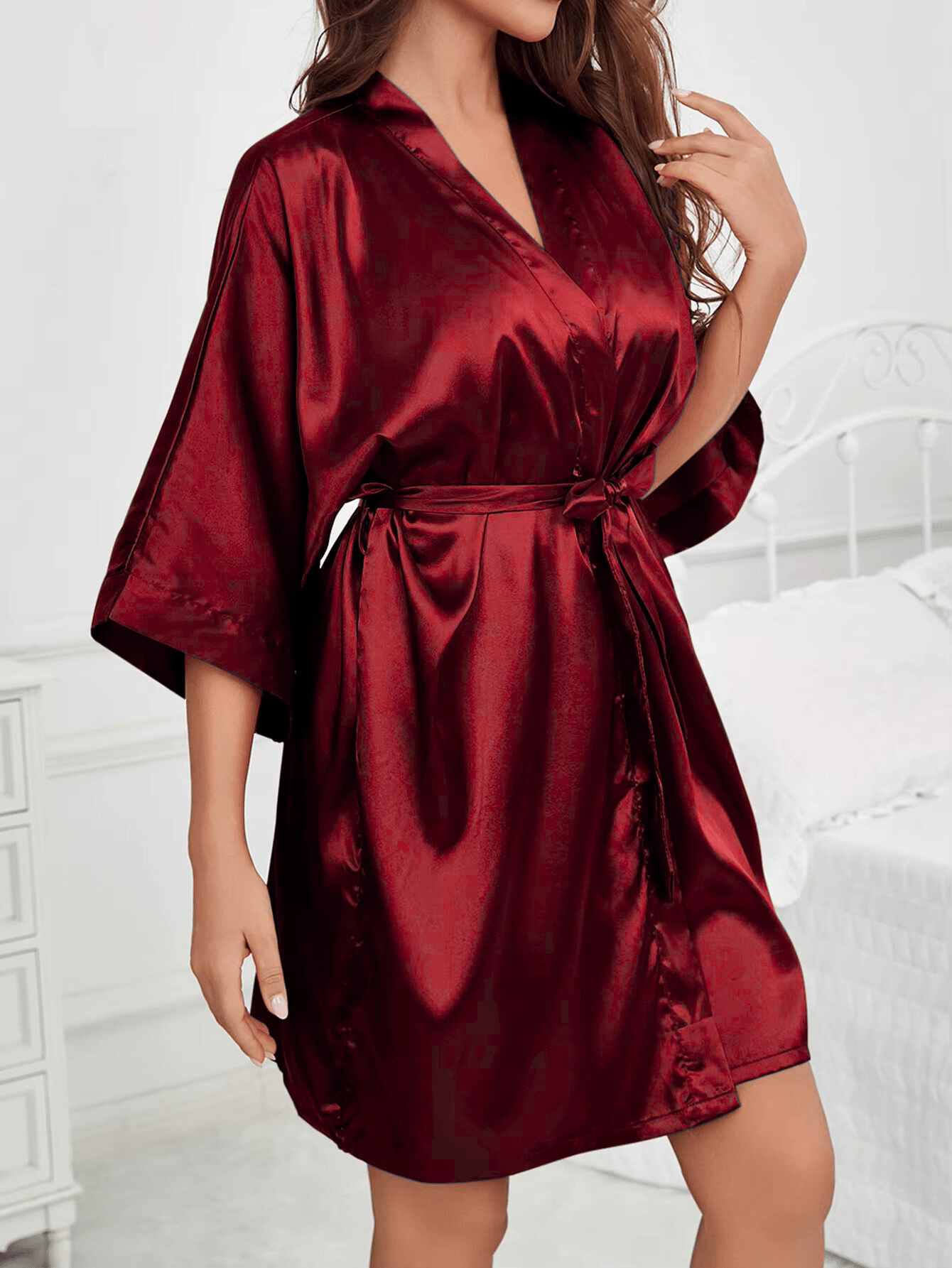 Kimono Morgenkåbe - Feminique