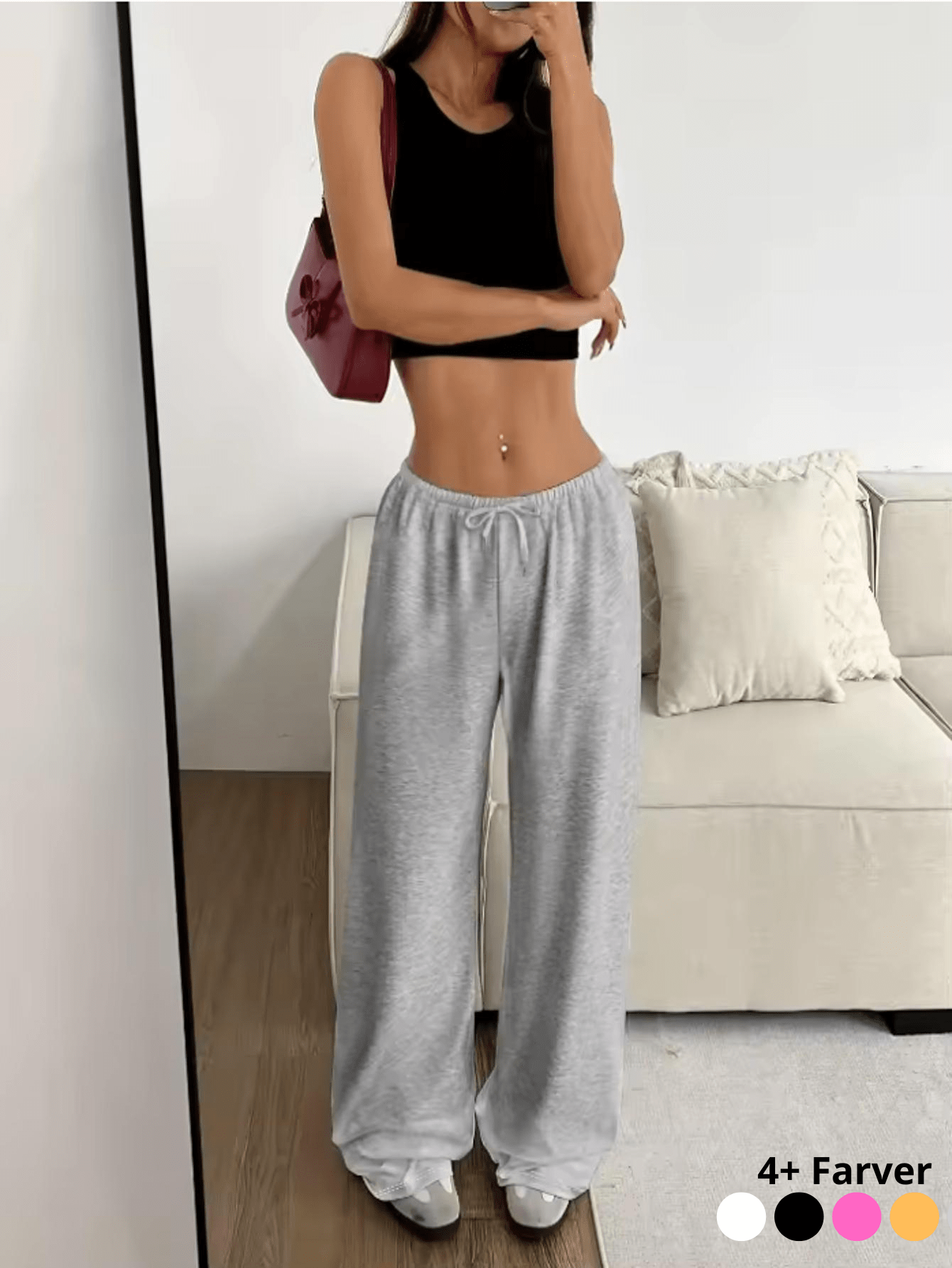 Komfortable Wide Fit Joggingbukser til Kvinder - Feminique