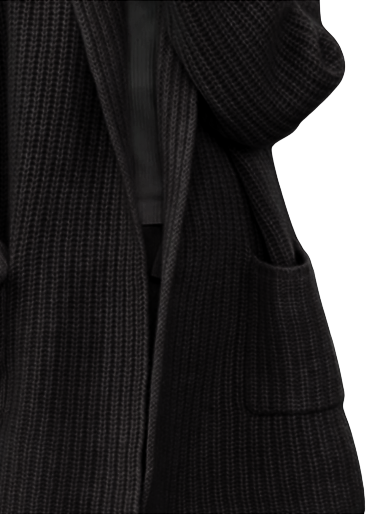 Casual Strikket Cardigan