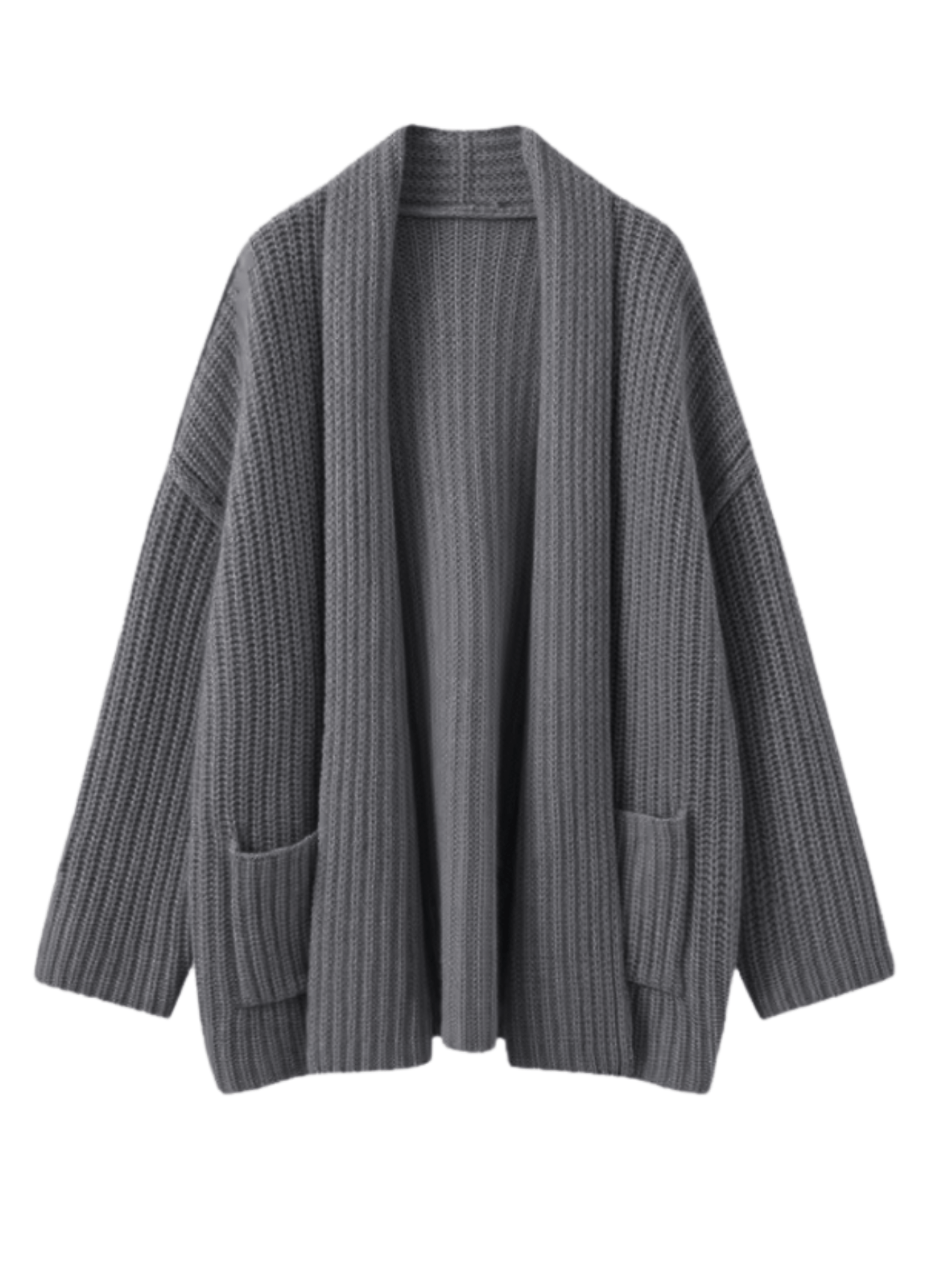 Casual Strikket Cardigan - Feminique
