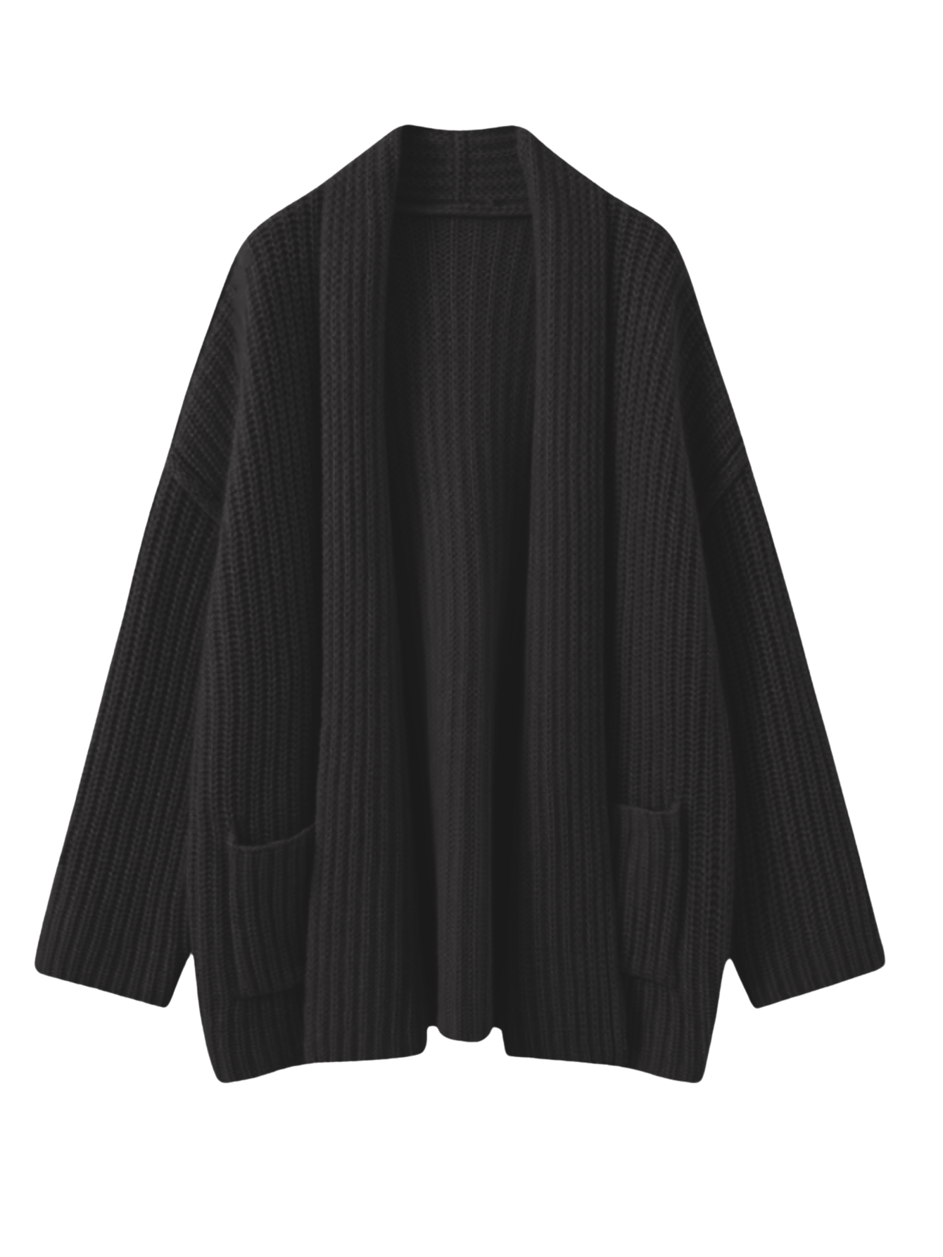 Casual Strikket Cardigan - Feminique