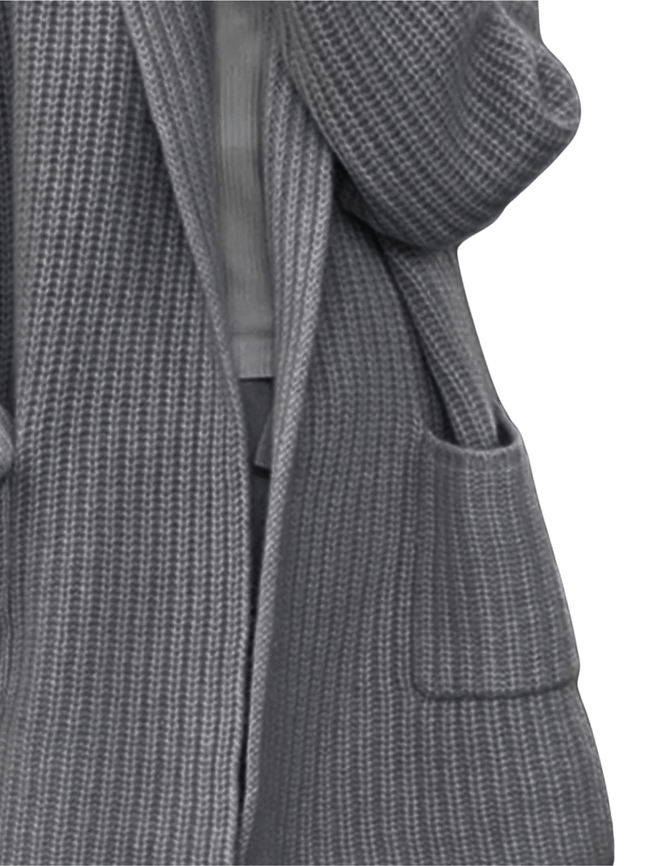 Casual Strikket Cardigan - Feminique