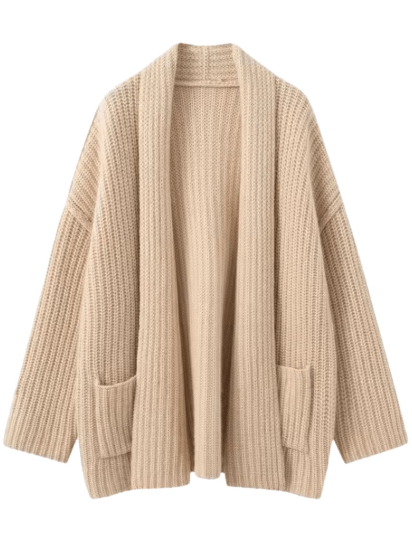 Casual Strikket Cardigan - Feminique