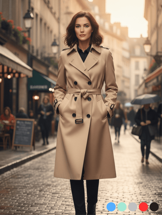 Klassisk Trenchcoat - Feminique